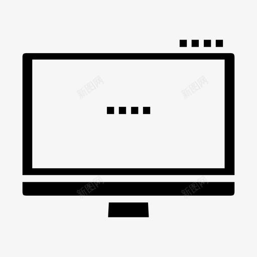 imac一体机电脑图标svg_新图网 https://ixintu.com imac 一体机 桌面 现代科技字形 电脑 科技
