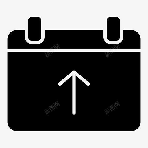 日程安排日历日期图标svg_新图网 https://ixintu.com 日历 日期 日程安排 月份 计划