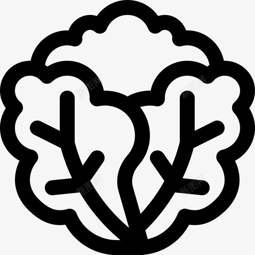 生菜水果和蔬菜17直生图标svg_新图网 https://ixintu.com 水果 生菜 直生 蔬菜