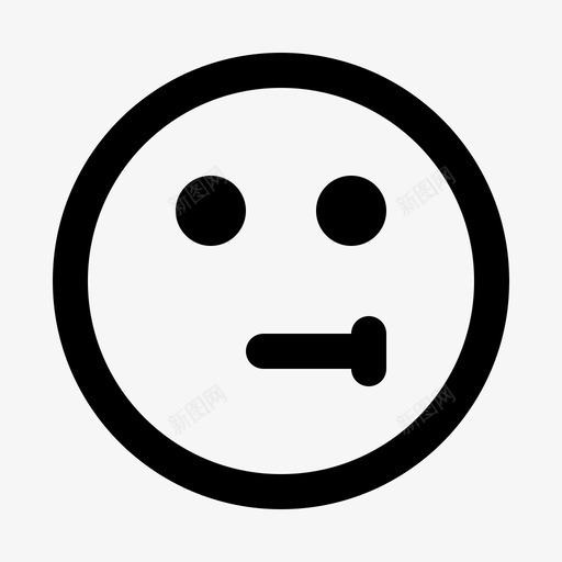 暴躁表情表情线图标svg_新图网 https://ixintu.com 暴躁 表情