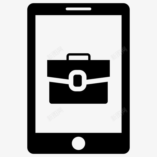 商务应用商务网站手机图标svg_新图网 https://ixintu.com 商务 商务网站 图标 在线 应用 手机 智能 移动