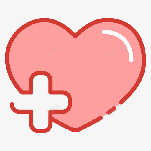 诊疗挂号svg_新图网 https://ixintu.com 诊疗挂号 手绘 线性 健康 心脏