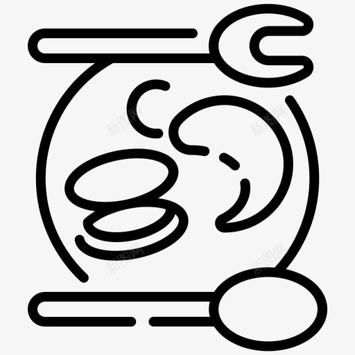 海鲜动物海洋生物图标svg_新图网 https://ixintu.com 动物 夏季 海洋生物 海鲜 贝类