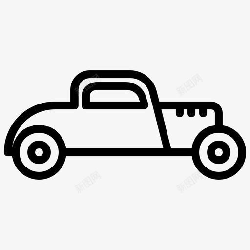 热棒车比赛运输图标svg_新图网 https://ixintu.com 比赛 热棒车 车辆 运输