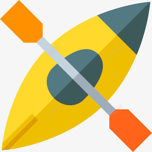 皮划艇户外活动30公寓图标svg_新图网 https://ixintu.com 公寓 户外活动 皮划艇