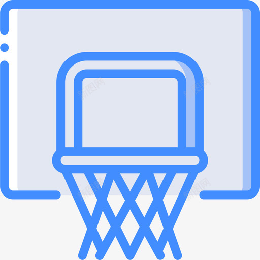 篮球体育和游戏5蓝色图标svg_新图网 https://ixintu.com 体育和游戏5 篮球 蓝色
