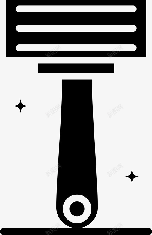 剃须刀化妆品沙龙图标svg_新图网 https://ixintu.com 剃须 剃须刀 化妆品 沙龙