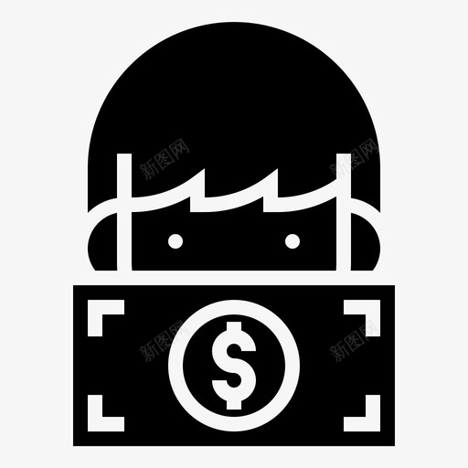 贿赂腐败不诚实图标svg_新图网 https://ixintu.com 不诚实 引诱 腐败 腐败分子 贿赂 金钱 铭文