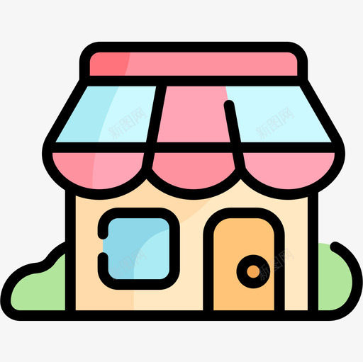 商店用户界面37线性颜色图标svg_新图网 https://ixintu.com 商店 用户界面 线性 颜色