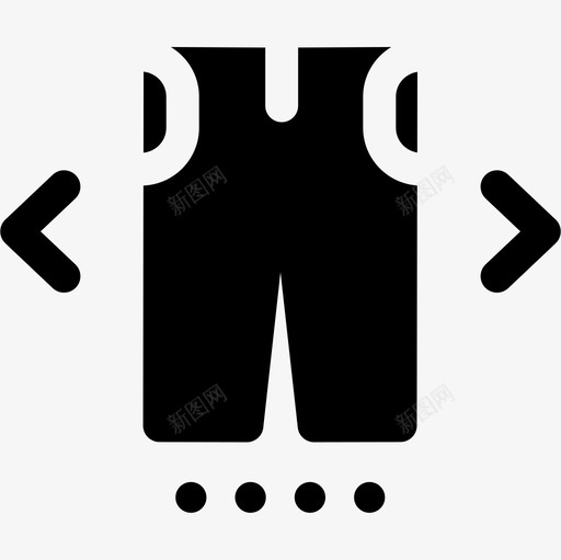 裤子电子商务61填充图标svg_新图网 https://ixintu.com 填充 电子商务61 裤子