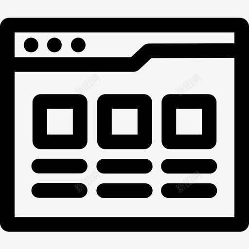 网页开发网页86线性图标svg_新图网 https://ixintu.com 线性 网页开发 网页设计86