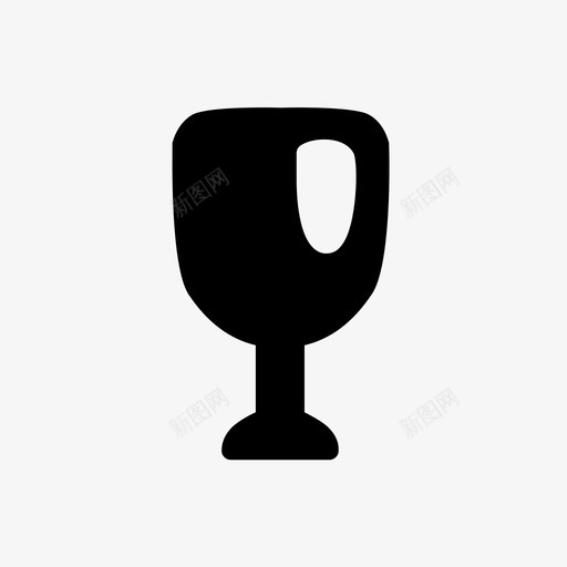 酒杯元素游戏图标svg_新图网 https://ixintu.com 元素 武器 游戏 物品 酒杯