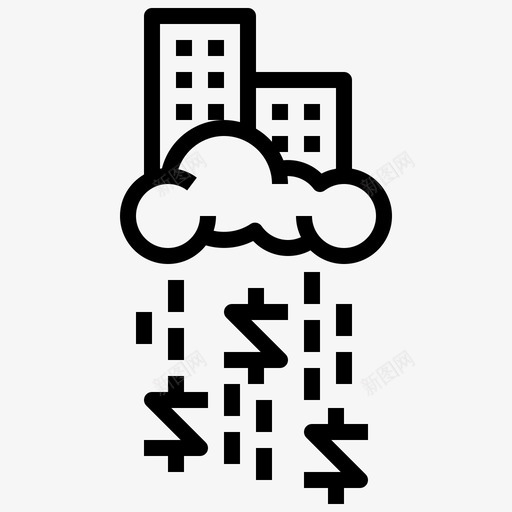 投资回报金融全球图标svg_新图网 https://ixintu.com 众筹 全球 利润 回报 投资 金融
