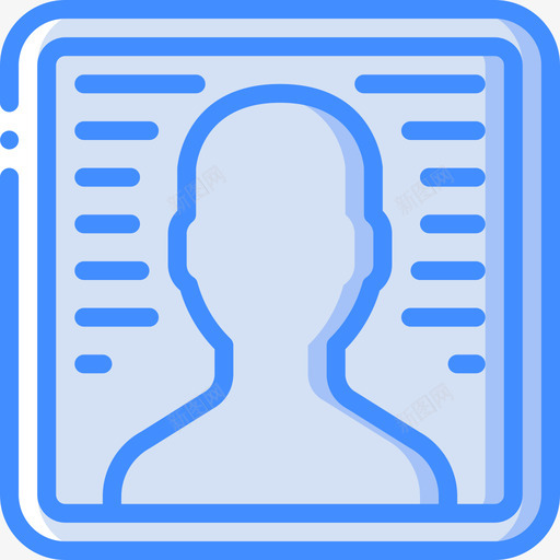 用户摄影31蓝色图标svg_新图网 https://ixintu.com 摄影 用户 蓝色