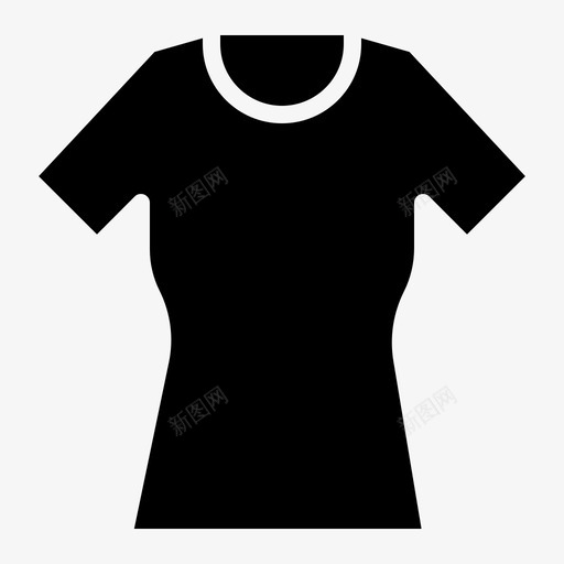 服装女装时尚电子商务扎实图标svg_新图网 https://ixintu.com 女装 扎实 时尚 服装 电子商务