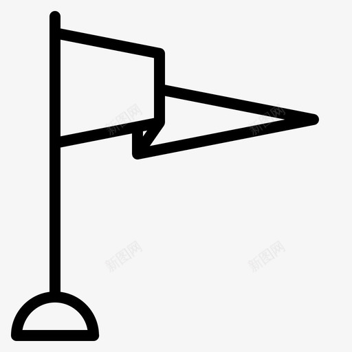 飘旗飘扬旗地面旗图标svg_新图网 https://ixintu.com 信号 卡斯 号旗 地面 扬旗 旗号 蒂尔 飘扬 飘旗