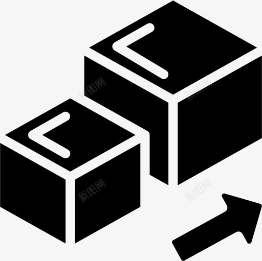 放大实用程序3填充图标svg_新图网 https://ixintu.com 填充 实用 放大 程序