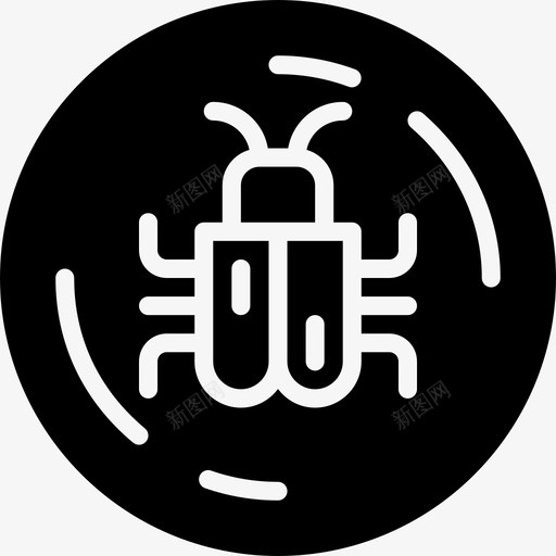 恶意软件安全72可靠图标svg_新图网 https://ixintu.com 可靠 安全72 恶意软件