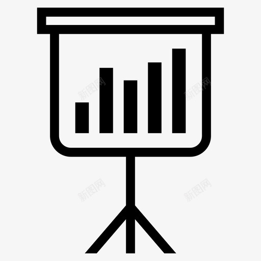 演示董事会图表图标svg_新图网 https://ixintu.com 会议 图表 培训 演示 管理 董事会