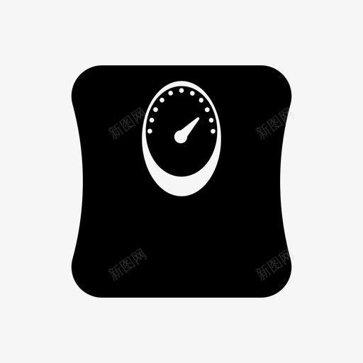 秤加速度米图标svg_新图网 https://ixintu.com 加速度 医疗 秤 米 速度 重量