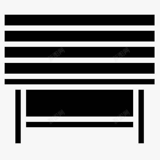 桌子家具109填充物图标svg_新图网 https://ixintu.com 填充物 家具109 桌子