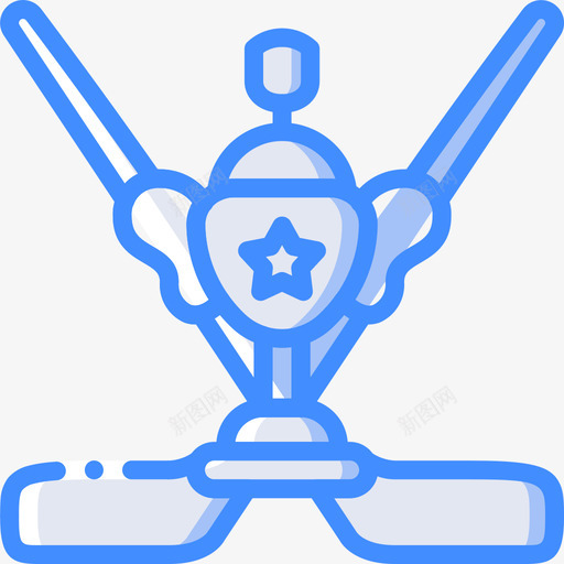杯冬季运动29蓝色图标svg_新图网 https://ixintu.com 冬季运动29 杯 蓝色