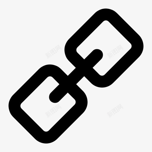 链接链超链接图标svg_新图网 https://ixintu.com url web 所有大小的基本图标 超链接 链 链接