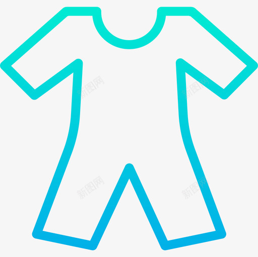 睡衣衣服和时尚3渐变色图标svg_新图网 https://ixintu.com 变色 时尚 渐变 睡衣 衣服