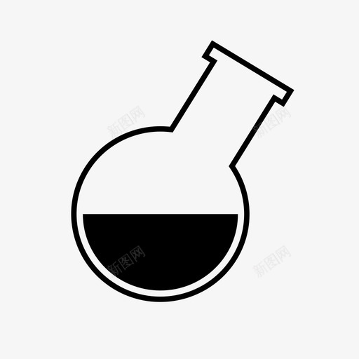 烧瓶生物学生物技术图标svg_新图网 https://ixintu.com 佛罗伦萨 实验室 烧瓶 生物学 生物技术 科学