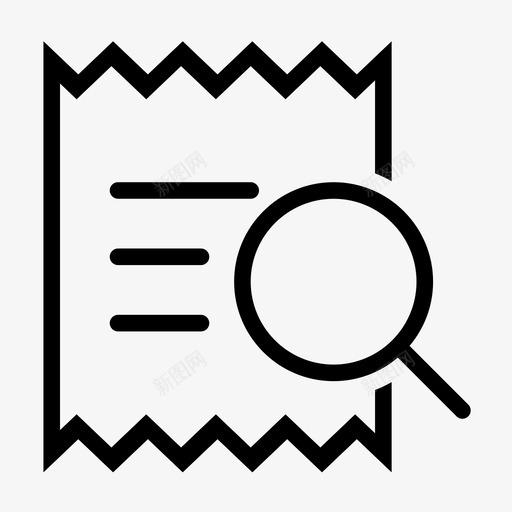 账单查询svg_新图网 https://ixintu.com 账单查询 医疗 线性 单色