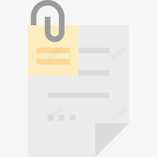 夹钳office112扁平图标svg_新图网 https://ixintu.com office 夹钳 扁平