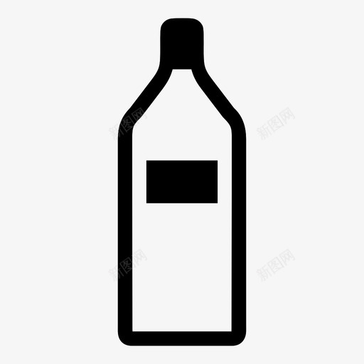 啤酒瓶酒精饮料酒吧图标svg_新图网 https://ixintu.com 啤酒瓶 葡萄酒 酒吧 酒精 食物 饮料