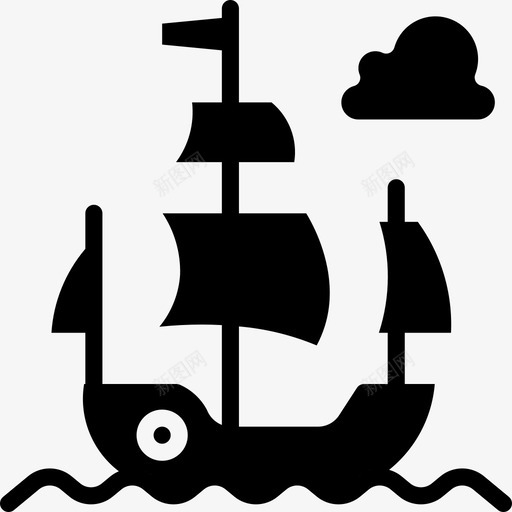 海盗船海盗生活2加油图标svg_新图网 https://ixintu.com 加油 海盗生活2 海盗船