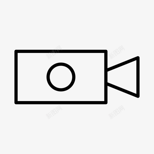 摄像机胶片电影图标svg_新图网 https://ixintu.com 工具 摄像机 概要 电影 胶片 设置
