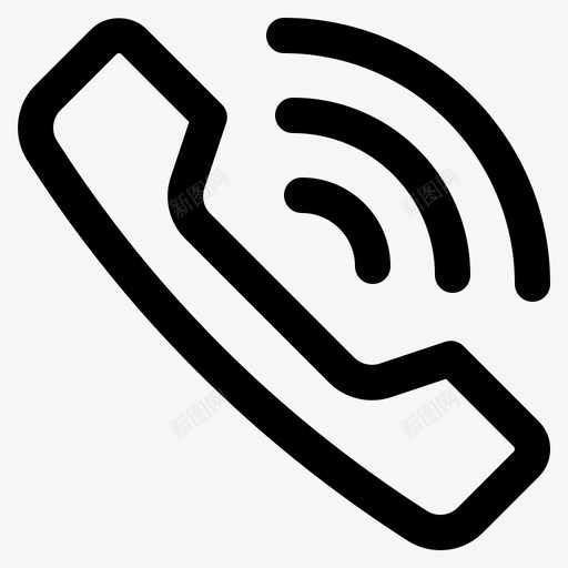 电话通讯联系人图标svg_新图网 https://ixintu.com 概要 电话 联系人 通讯