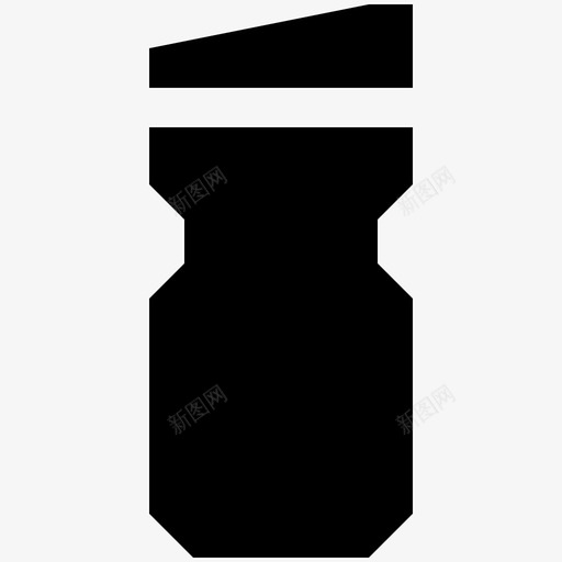 瓶装饮料运动饮料水图标svg_新图网 https://ixintu.com 体育用品 水 瓶装饮料 运动饮料