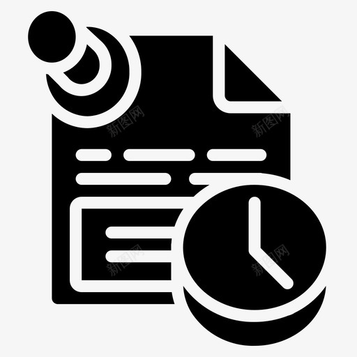 文件操作和提醒填充图标svg_新图网 https://ixintu.com 填充 操作和提醒 文件