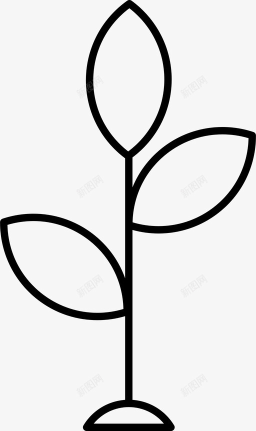 生物学实验室植物图标svg_新图网 https://ixintu.com 实验室 植物 生物学 科学