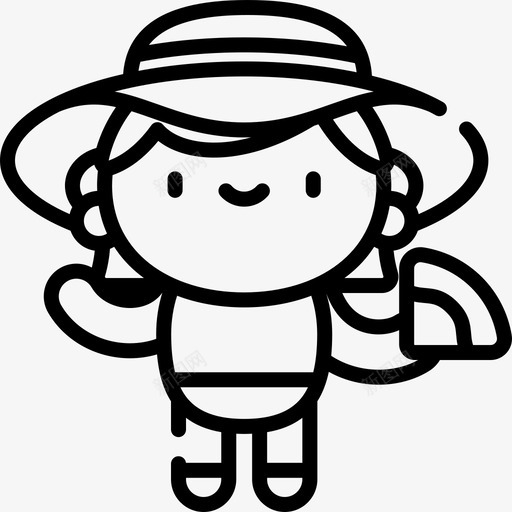女人旅行的人直系人图标svg_新图网 https://ixintu.com 女人 旅行 直系 系人 行的