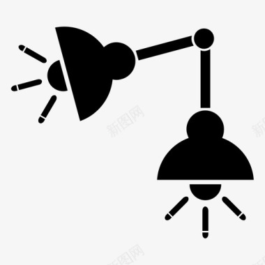 灯灯泡装饰图标图标icon 灯灯泡装饰图标图标