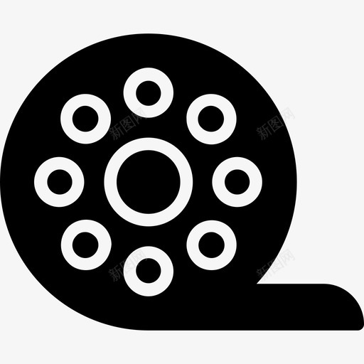 电影院电影摄影多媒体图标svg_新图网 https://ixintu.com 多媒体 字形 摄影 电影 电影院 胶卷 视频