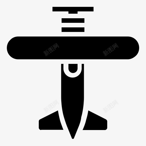 双翼飞机飞机交通工具图标svg_新图网 https://ixintu.com 交通工具 双翼 车辆 飞机