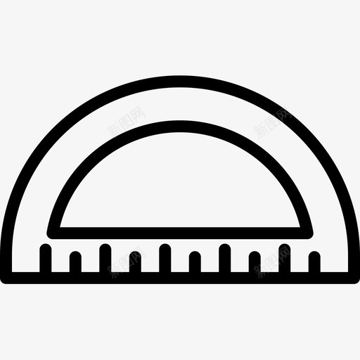 直尺图形3直线图标svg_新图网 https://ixintu.com 图形设计 直尺 直线