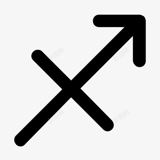 射手座svg_新图网 https://ixintu.com 射手座