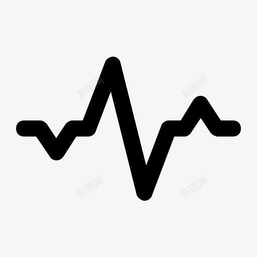 心率图表健康图标svg_新图网 https://ixintu.com 健康 医院 卫生 图表 实体 心率 指示器 病人 设备