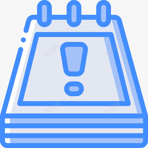 警报行动和提醒2蓝色图标svg_新图网 https://ixintu.com 提醒 蓝色 行动 警报