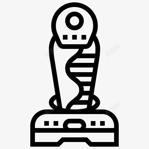 游戏杆游戏机控制器图标svg_新图网 https://ixintu.com 控制器 游戏 游戏机 视频 赛车