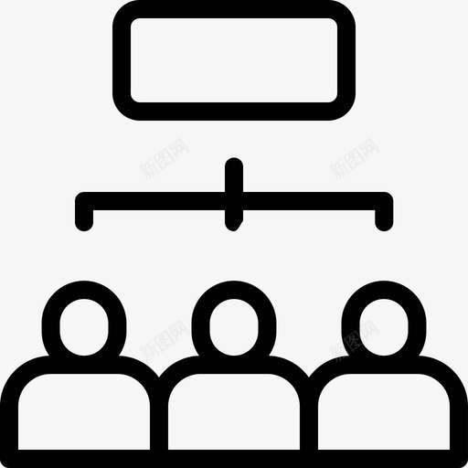 组织结构图团队团队图图标svg_新图网 https://ixintu.com 团队 团队图 电子商务 组织结构图