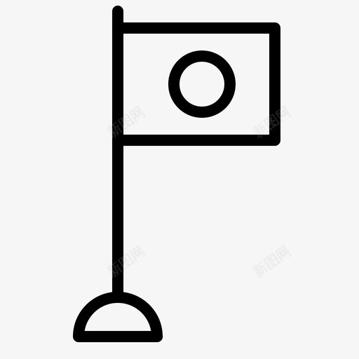 国旗标志旗旗号图标svg_新图网 https://ixintu.com 国旗 旗号 标志旗