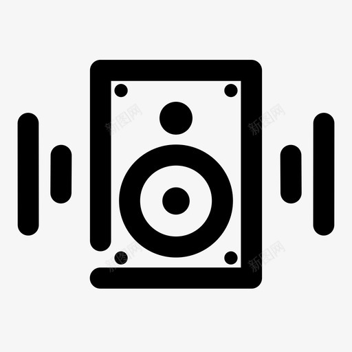 扩音器公告播音员图标svg_新图网 https://ixintu.com 公告 其他 喊叫 扩音器 抗议 播音员
